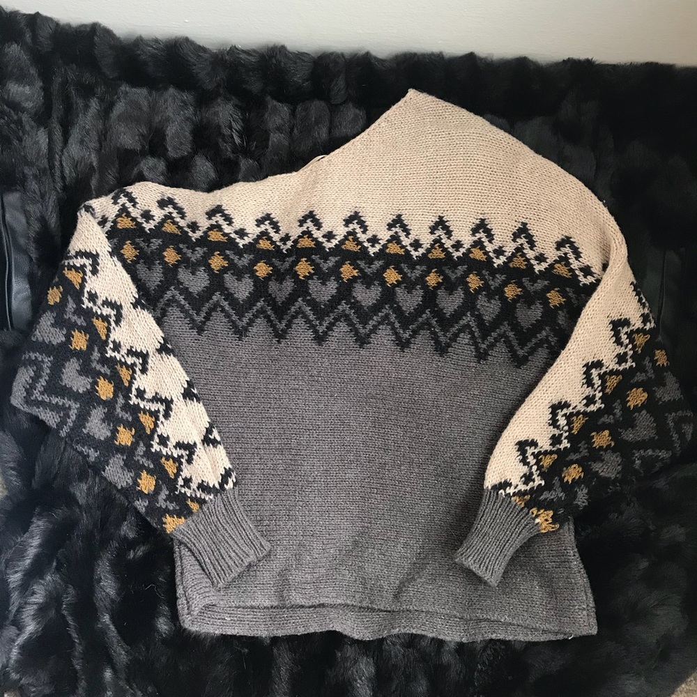 Free People Off-Shoulder Sweater
